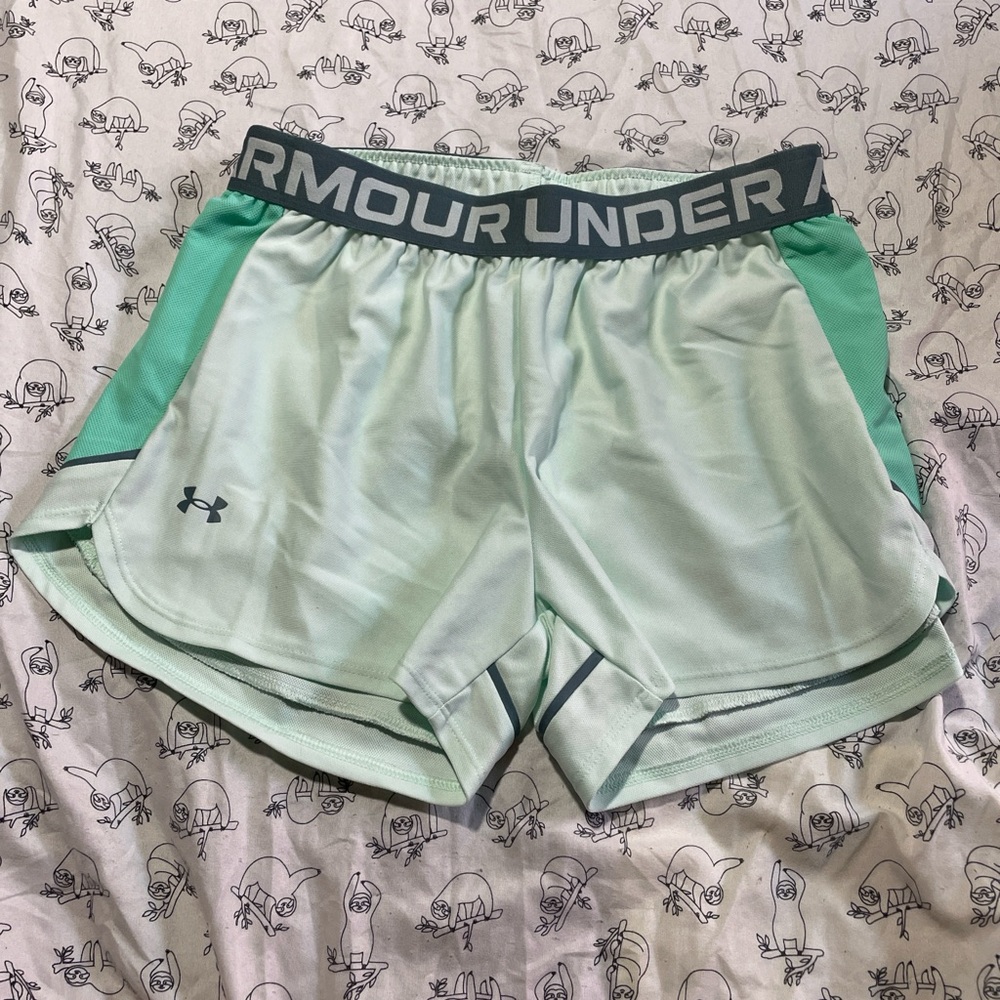 Under Armour Women's Mint Athletic Shorts